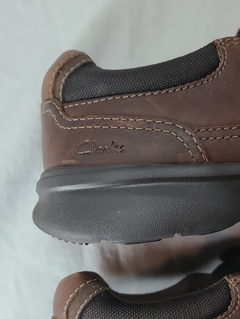 Clarks Extreme Comfort Bradley Free, Tan Slip on Size 10-1/2W Slip-On Loafer - Picture 5 of 16
